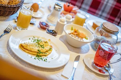 Frühstück im Hotel Grauer Bär