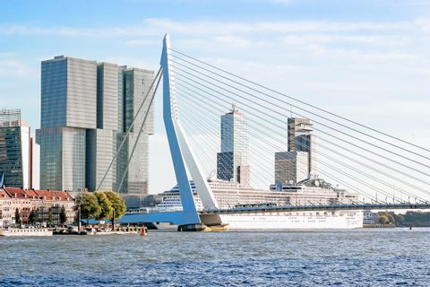 Erasmus Brücke in Rotterdam