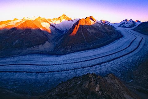 Impressive Aletsch Glacier