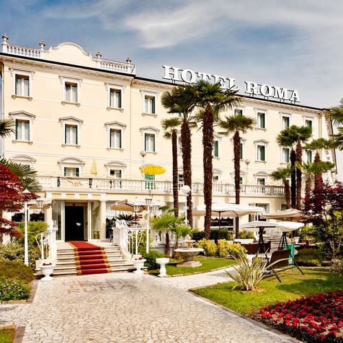 Aussenansicht Hotel Terme Roma