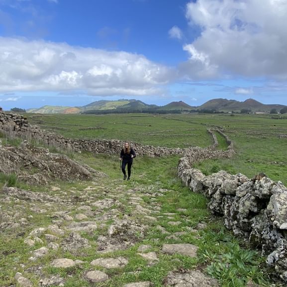 Die Felder von El Hierro erinnern mit ihren Steinmauern fest an die schottischen Highlands.
