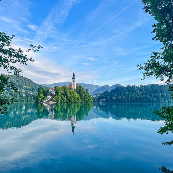 Kirche Insel in Bled