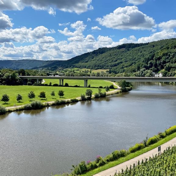 Saarradweg bei Saarburg