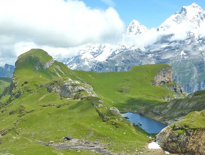 Beeindruckende Landschaft in den Berner Alpen