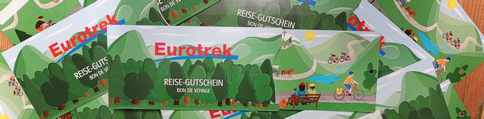 Reisegutscheine von Eurotrek. 