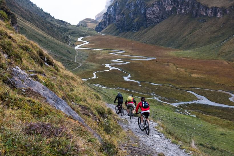 Vacances à VTT Alpine Bike Grisons ouest