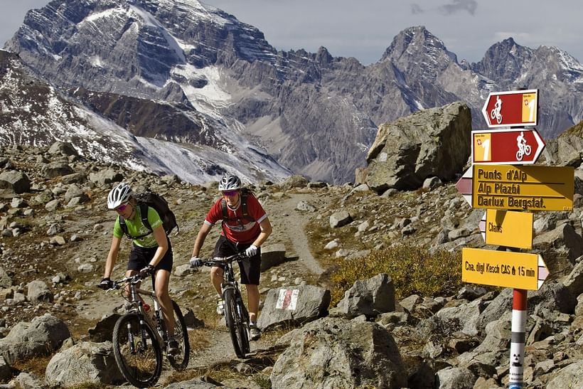 The Alpine Biketour Grisons Graubunden
